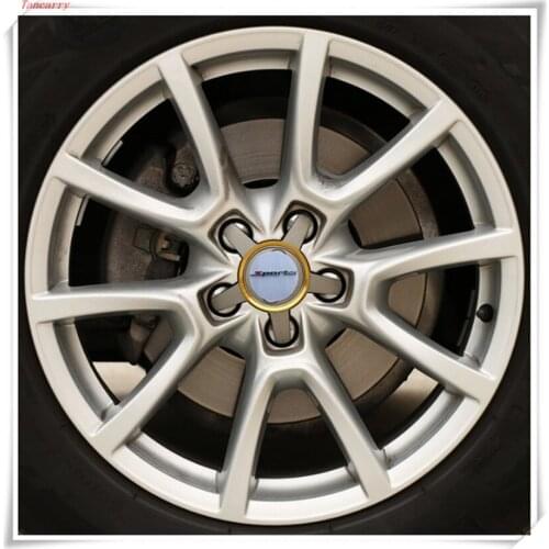 Car Wheel Metal Circle Cover Decoration Accessories For Mini Cooper R50 R52 R53 R55 R56/Porsche Cayenne Macan Cadillac ATS