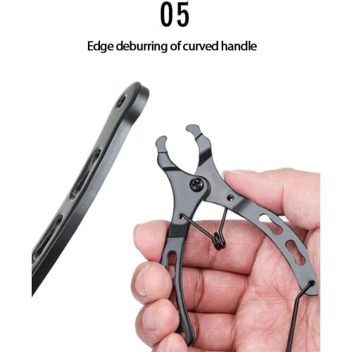 Mini Bike Chain Quick Link Tool with Hook up MTB Road Cycling Chain Clamp Multi Link Plier Buckle Bicycle Tool Kit