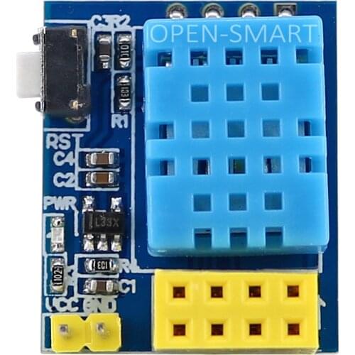 OPEN-SMART DHT11 Module Digital Temperature And Humidity Sensor Module for ESP8266 Wifi-compatible ESP-01 ESP-01S ESP8285 ESP-1