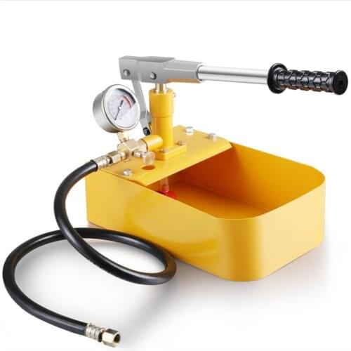 2.5Mpa Manual Pressure Test Pump Tap Water Pipeline Valve Ppr Water Pipe Pressure Machine Pipeline Leak Detector 25Kg