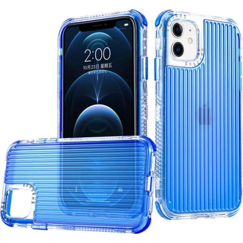 For iPhone 12 Pro Max Shockproof Bumper Phone Case For iPhone 11 Pro Max 12 Mini XR XS Max X 7 8 Plus 11 Clear Armor Back Cover