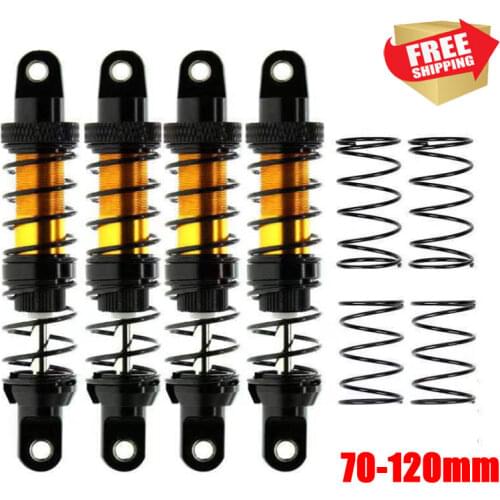 RC Radio control car double spring metal shock absober for 1/10 crawler traxs TRX4 TRX6 axial SCX10 90046 option upgrade parts