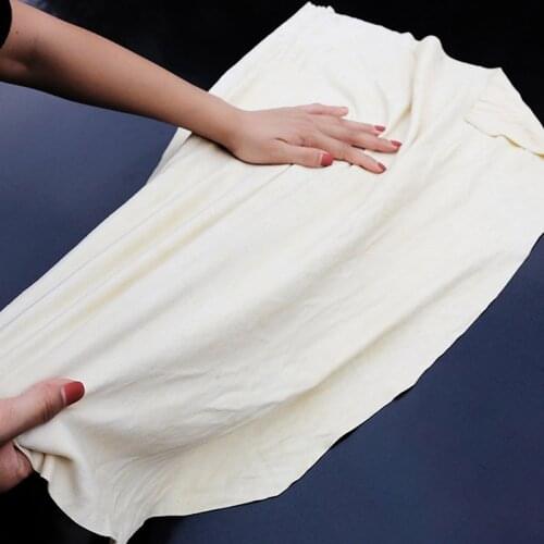 Car Cleaning Cloth Chamois Leather Car Wash Towel Absorbent Car Glass Clean