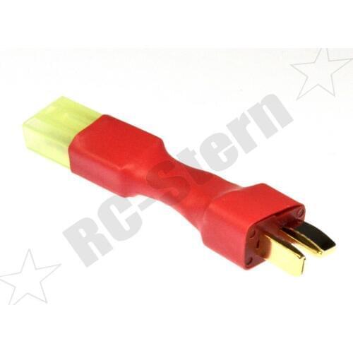1pce Wireless Adapter Plug, T-Plug (Deans Type) Male to Mini Tamiya Female Connector