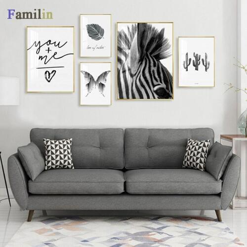 Nordic Natural Sea view Landscape Poster Canvas Painting Wall Art Prints Pictures for Gallery Living Room Interior Home Décor