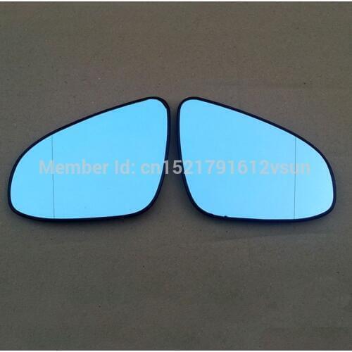 SmRKE 1Pcs For Toyota Yaris 2015 Rearview Mirror Blue Glasses Wide Angle Led Turn Signals light Power Heating