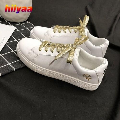 Woman Casual Shoes Fashion Spring Flats Sneakers Sport Female Runnning Shoes Footwear Trainers Breathable Woman White Sneakers