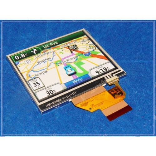 3.5" inch LQ035Q1DH02 LQ035Q1DH02L LCD screen for Garmin Nuvi 200 205 255 265 GPS LCD display screen with Touch screen digitizer