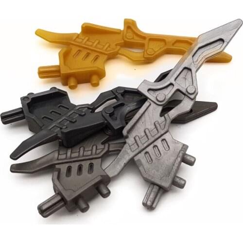 100pcs/lot Kennie DIY MOC Building Blocks Compatible with Constraction part NO.92217 Weapon 4, 2011