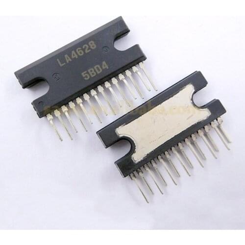 2PCS/lot New OriginaI LA4628 4628 or LA4728 or LA4629 SIP-14 Two Channel 20W BTL Audio Power Amplifier