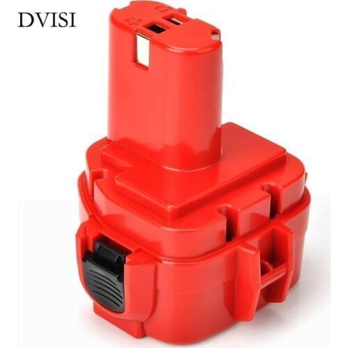 DVISI 12v NiCd 1500mAh Battery Replacement Battery for Makita 1220 PA12 1222 1233S 1233SA 1233SB 1235 1235A 1235B 192598-2