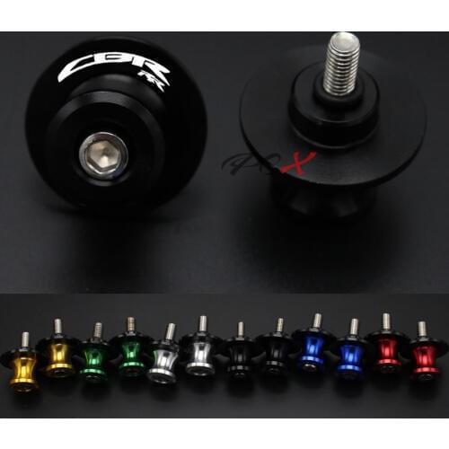 Motorcycle CNC Aluminum Swingarm Spools Slider Stand Screws For HONDA CBR RR