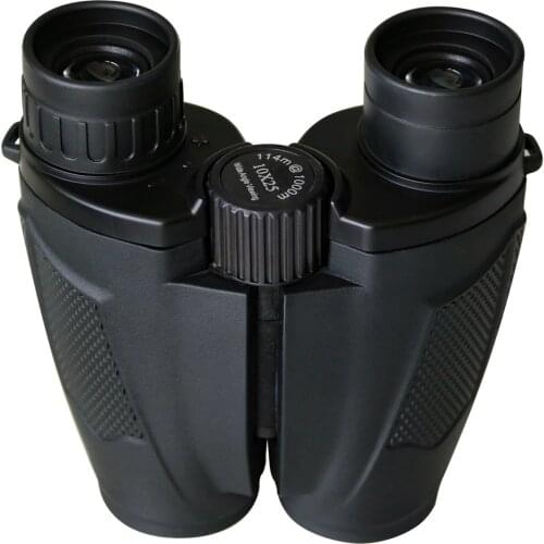 Binocular Telescope Porro Prisms 10X25 HD Telescope Compact High Definition for Outdoor Fishing Traveling Bird Watching Concert