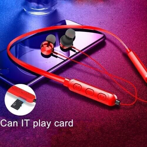 Long Standby Neck-Mounted Wireless Bluetooth 5.0 Earphone with Stereo HD Sound