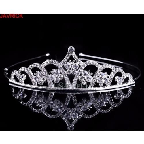 Rhinestone Princess Crown Fashion Bridal Crystal Tiara Wedding Hair Accessories Tiara coroa tiara de noiva de princesa couronne