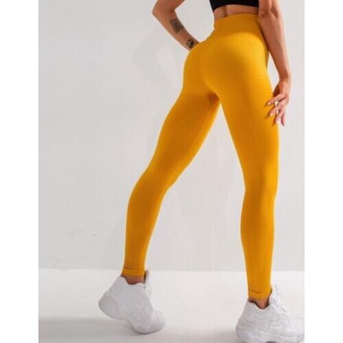 Seamless Gym Leggings Women Fitness Running Yoga Pant High Waist Tummy Control Push Up Fitness Leggings Sport Gym Wear For Women