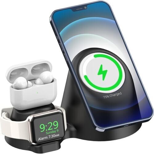 Magnetic Phone Stand for Magsaf Wireless Charger Base Stands for For iPhone 12 /12 Pro/Mini/Pro Max Phone Holder for iWach