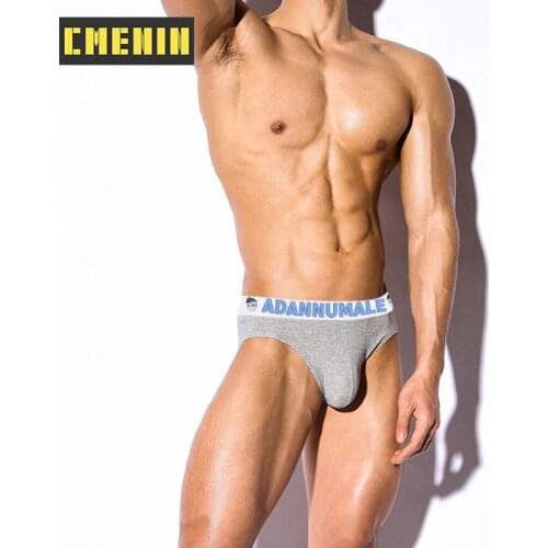 CMENIN Mens panties Comfortable Sexy Mens Underwear Briefs Print Innerwear Cotton Mens Briefs Bikini Underwear Cueca AD7101