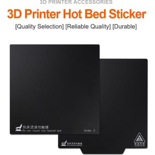 Heatbed Sticker Heat Paper Printed Magnetic Print Hot Bed Tape Surface Flex Plate For 3D Printer Ender 3 Platform Film Base