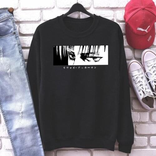 New Arrival Japanese Anime Unisex Sweatshirt Graphic Anime Hoodie Anime AOT Inspired Hoodies Unisex Crewneck Sweatshirts Top