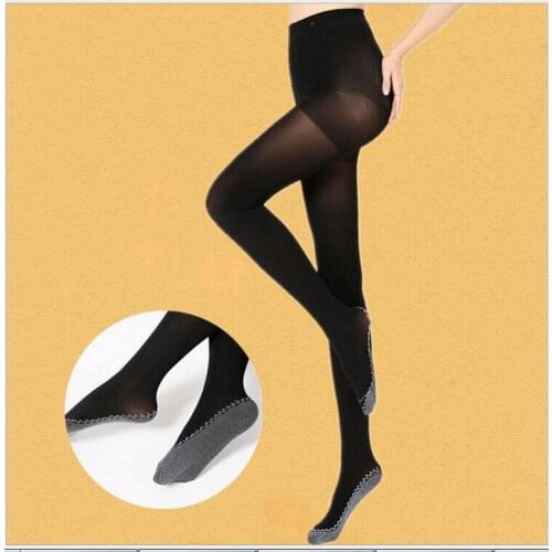 Spring and Autumn new 150D cotton anti-skid pantyhose legs stovepipe anti-hook stockings