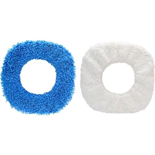Disposable Mop,Washable Durable Replacement Microfiber Pads Dust Push Mop Cloth for Dry and Wet Vacuum Cleaner