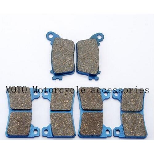 1 Set Front Rear Motorcycle Brake Pads For Honda CBR 600 RR 2007-2010 CBR 600 R / RA9 ABS Model 2009-2010 CBR 1000 RR 2006-2010