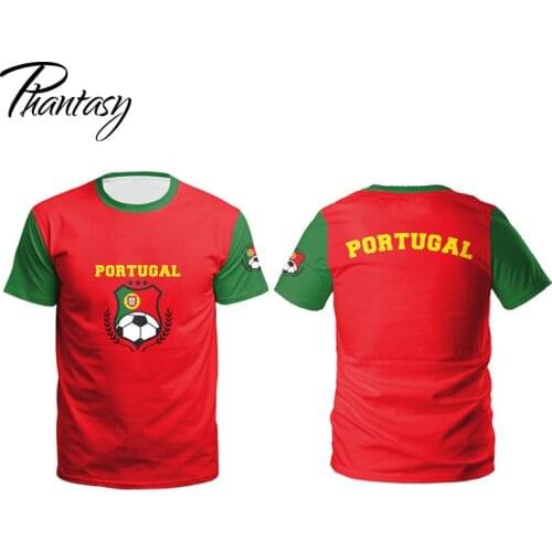Phantasy Portugal Eurocup 2021 Football Jerseys Club Team Sport T-shirt PT Printing Tee Shirts European Championship