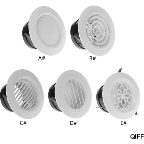Drop Ship&Wholesale Air Vent Extract Valve Grille Round Diffuser Ducting Ventilation Cover 100mm Aug. 8