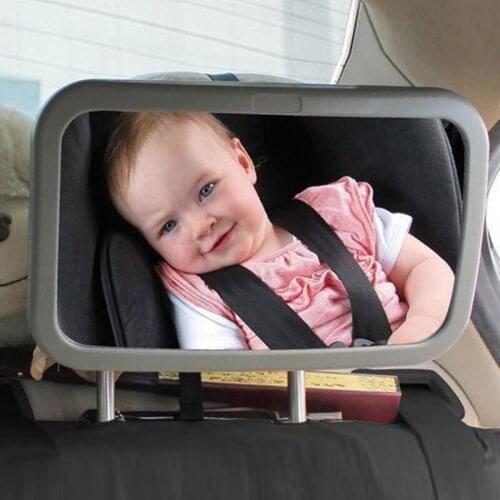 Adjustable Wide Car Rear Seat View Mirror Baby/Child Seat Car Safety Mirror Monitor Headrest High Quality Car Interior Styling