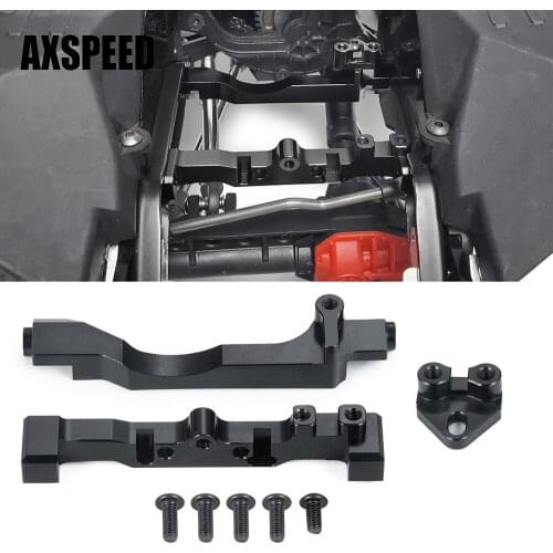 AXSPEED Aluminum Alloy Servo Mount Bracket Base for Axial SCX10 III AXI03007 1/10 RC Crawler Car Upgrade Parts