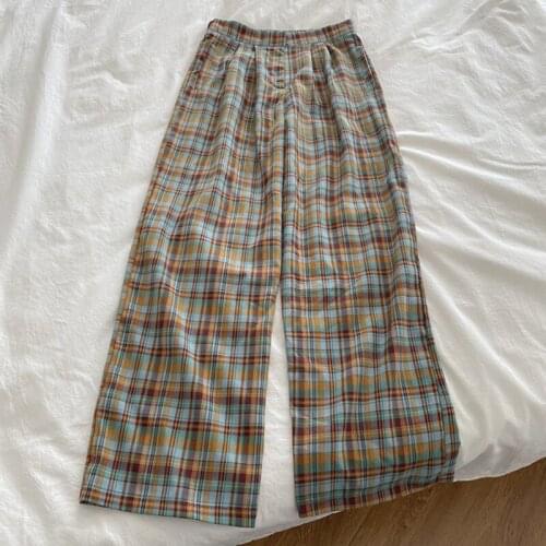 Женские брюки в клетку Y Demo China At AliExpress