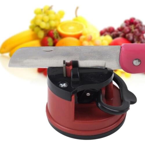 1 Pcs Scissors Grinder Secure Suction Chef Pad Knife Sharpener Kitchen Gadget Tool Knife Sharpener Kitchen Sharpening Tools