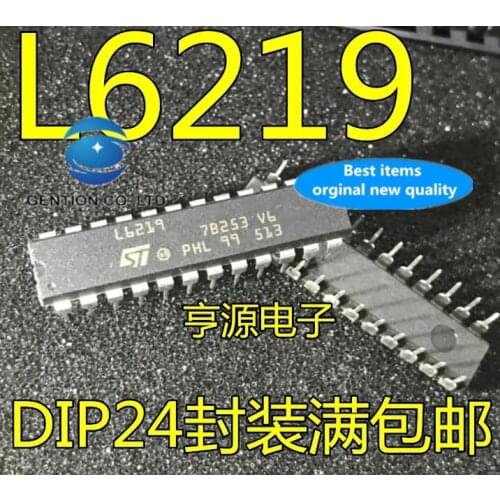 20 PCS 100% new and orginal real photo L6219 stepper motor drive DIP24 L6219 spot