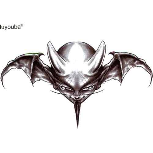 20pcs The Bat devil waterproof temporary tattoos men Horror demon harajuku flash tattoo sticker tatuaje sleeve tatoo pegatinas