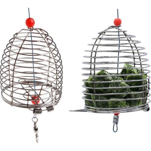 5pcs Aquarium Shrimp Food Feeder Dry Spinach Feeding Cage Stainless Steel Basket Aquarium Shrimp Food Bottom Feeding Tool