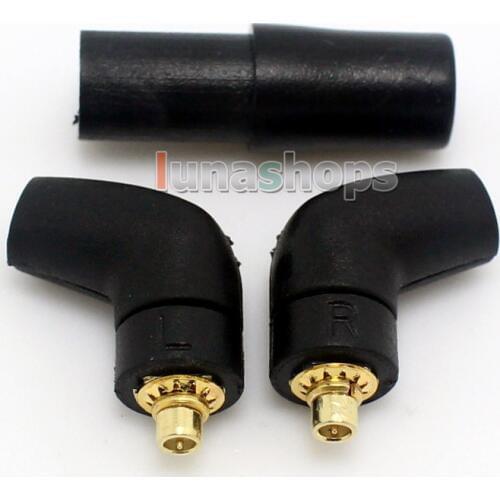LN004674 With Ring L Shape Diy Parts Pins Adapter for Fidue A83 Earphone