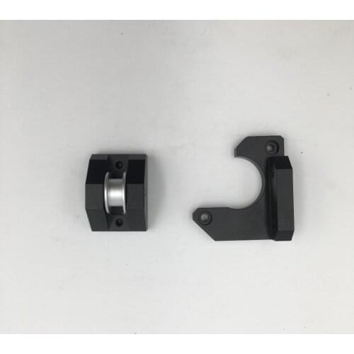 Prusa i3 MK3 3d printer aluminum Y end motor holder and Y end idler kit, with pulley