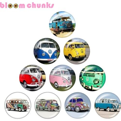 Car bus 10pcs mixed 12mm/18mm/20mm/25mm Round photo glass cabochon demo flat back Making findings S6069