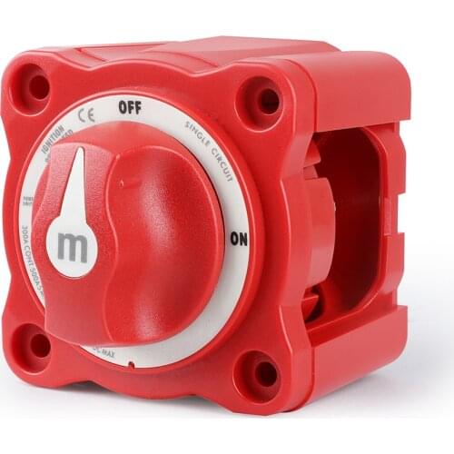 Car Auto RV Marine 12V-48V 100A-300A Boat Single Circuit Battery Selector Isolator Disconnect Rotary Switch Cut