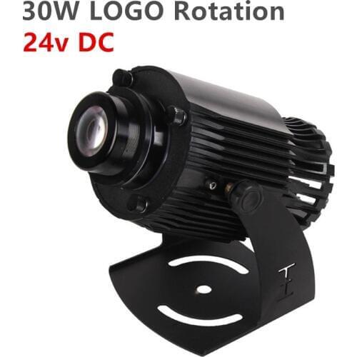 GYLBAB 30W 60w 80w 24v SK-S30 logo waterproof LOGO gobo projector outdoor light lamp advertising customized Rotation IP65