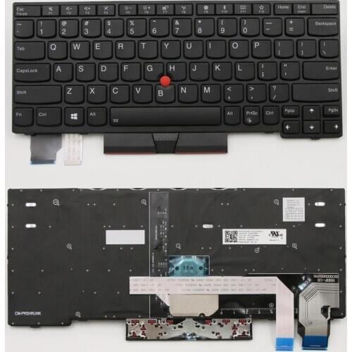 New/orig US English Backlit Keyboard for Thinkpad X280 A285 X390 Backlight Teclado 01YP120 SN20P33831 01YP040 01YP200 01YP040