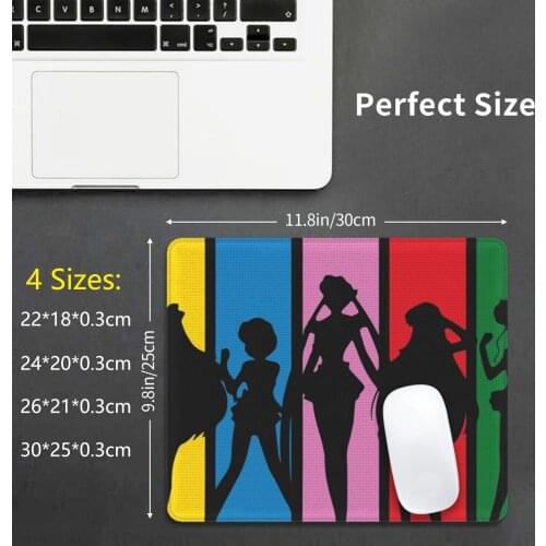 Sailor Moon Mouse Pad DIY Print Sailor Moon Anime Nerd Geek Japanese Sailor Venus Sailor Jupiter