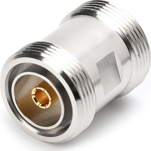 L29KK RF Coaxial High Frequency Adapter 7/16 Din Female To Din Female Connector