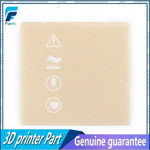 1pc Prusa i3 MK3 MK52 Sheet Heat Bed Platform Buildplate Transparent Sticker Sheet For Prusa i3 Mk3 Mk2.5 Heat Bed With 300LSE
