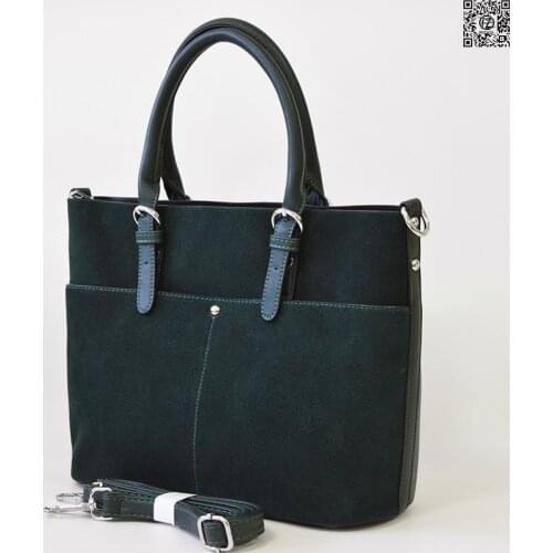 POSSESS BRAND, woman suede bag