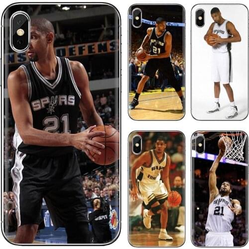 Soft TPU Covers Tim-Duncan-C-Basketball-All-Stars For Huawei P30 P40 P20 P7 P8 P9 P10 Lite Plus Pro 2015 2016 2017 Mini