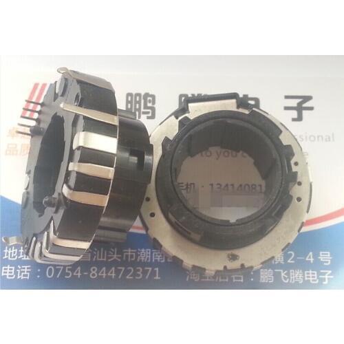 Original new 100% hollow shaft type rotary potentiometer 4 file encoder vehicle air conditioner volume converter (SWITCH)