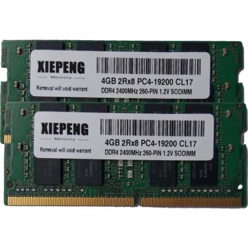 For DELL Inspiron 24 7459 AIO 20 (3064) 14 (3464) XPS 7760 Laptop RAM 16GB 2Rx8 PC4-19200S DDR4 4gb 2400T Notebook Memory