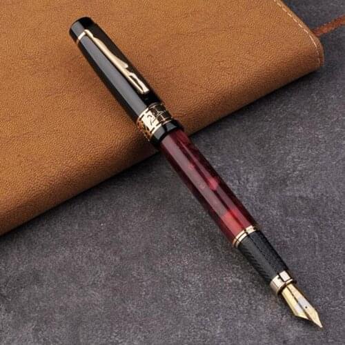 Picasso 915 Elegant Rose Red Pimio Marble Celluloid Fountain Pen 22KGP Medium Nib Eurasian Feelings Gift Box Optional New